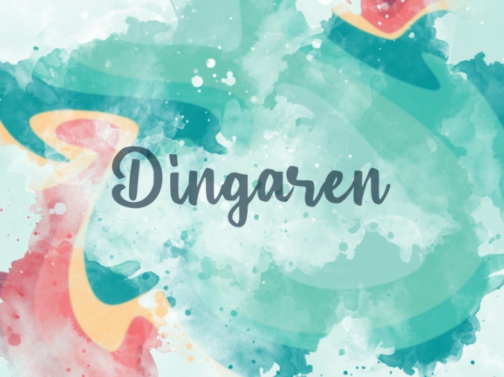 D Dingare Font Download