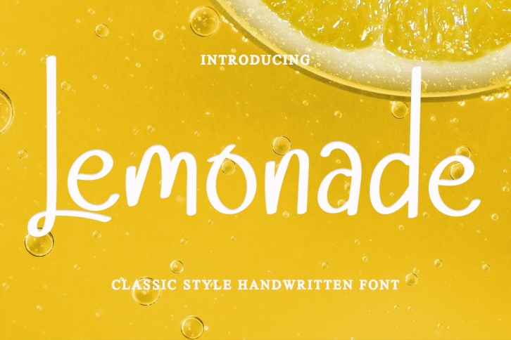 Lemonade Font Download