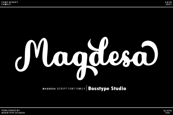 Magdesa Script Font Download