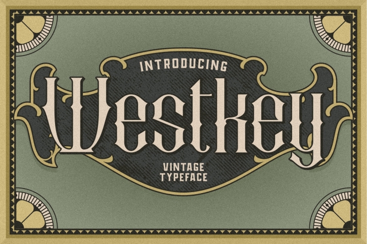 Westkey Victorian Type Font Download