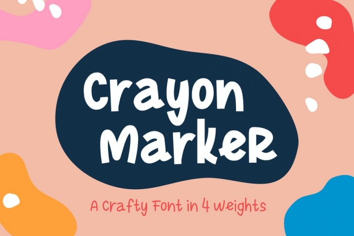 Crayon Marker Font Font Download
