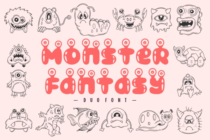 Monster Fantasy Font Download
