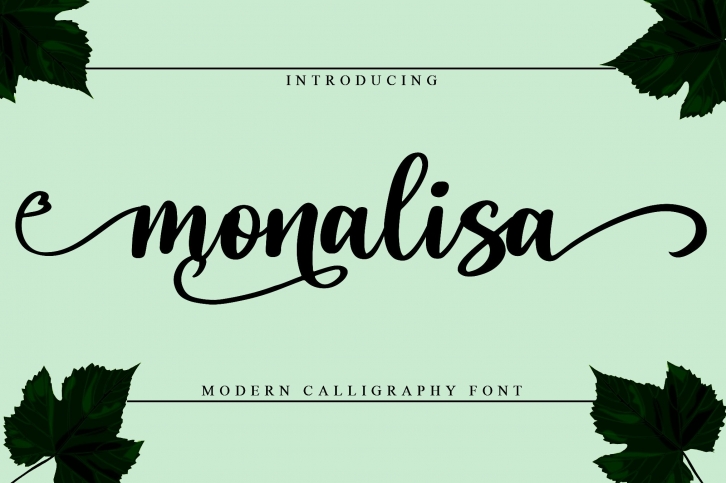 Monalisa Font Download