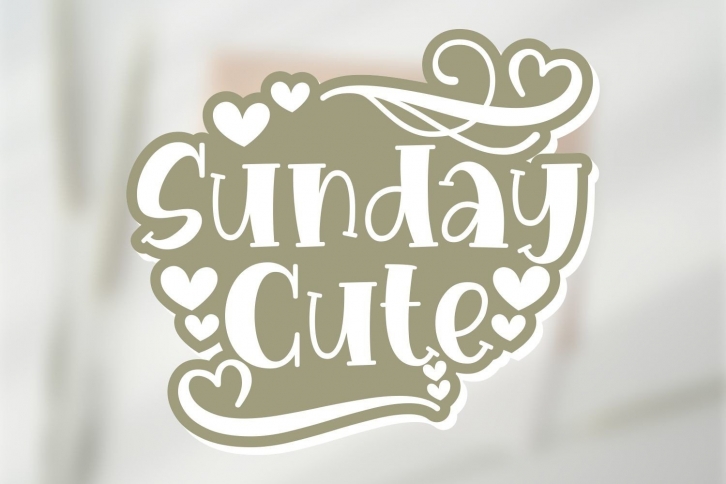 Sunday Cute Font Download