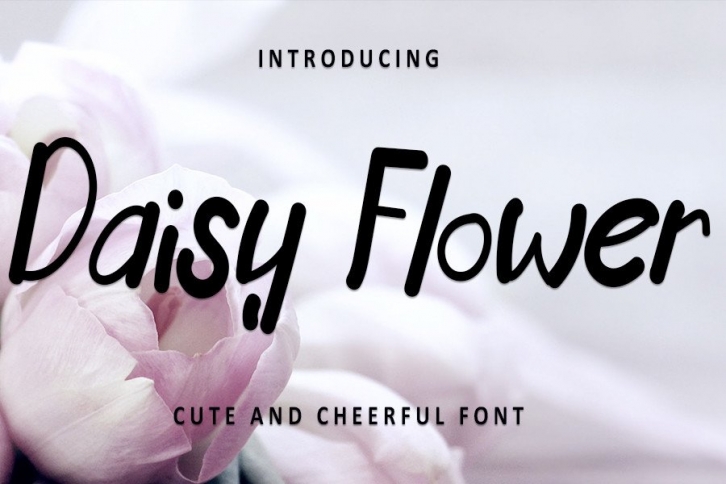 Daisy Flower Font Download