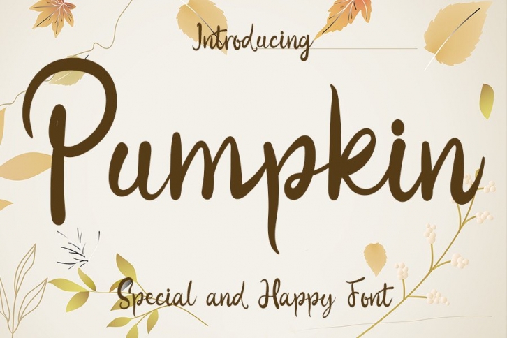 Pumpkin Font Download