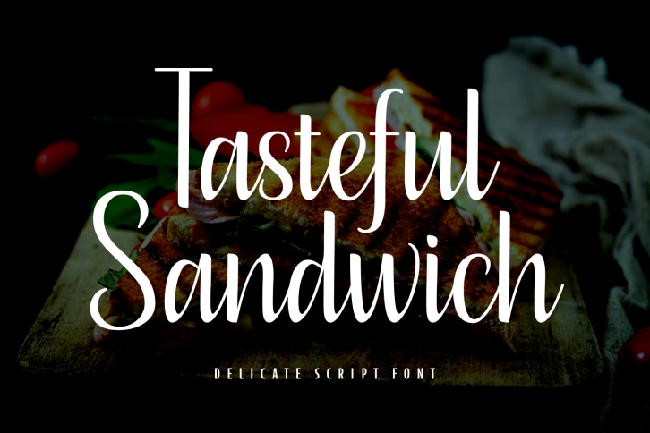 Tasteful Sandwich Font Download