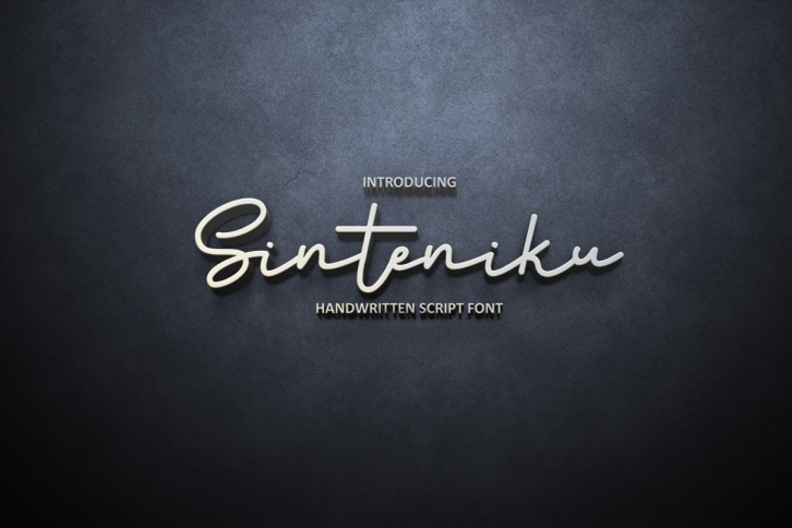 Sinteniku Font Download