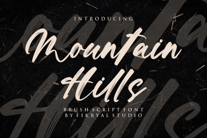 Mountain Hills Font Download
