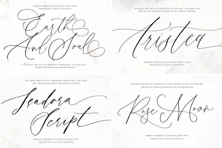 Modern Calligraphy Script Bundle Font Download