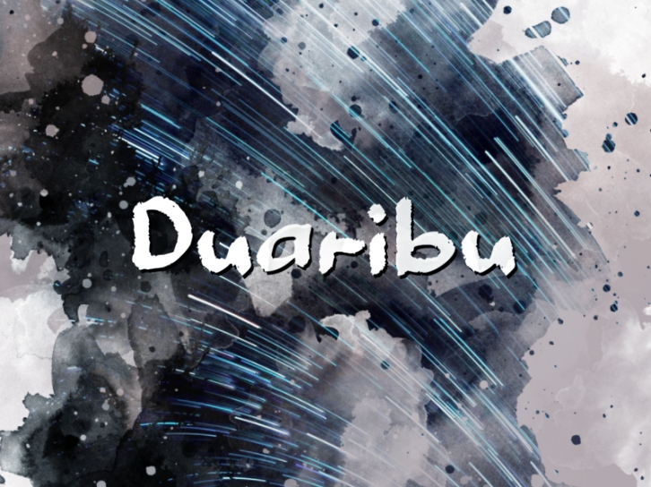 D Duaribu Font Download