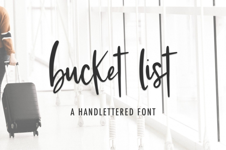 Bucket List Script Font Download