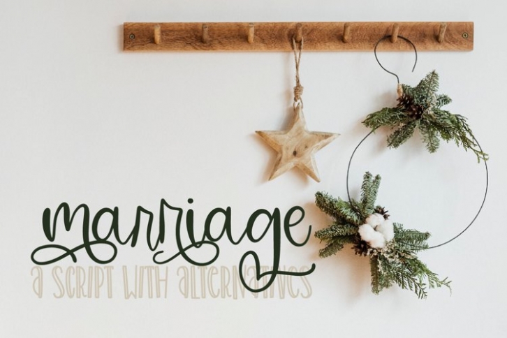 Marriage Font Download