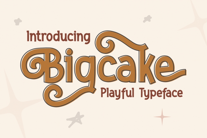 Bigcake Font Download