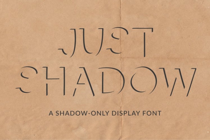 Just Shadow Font Download