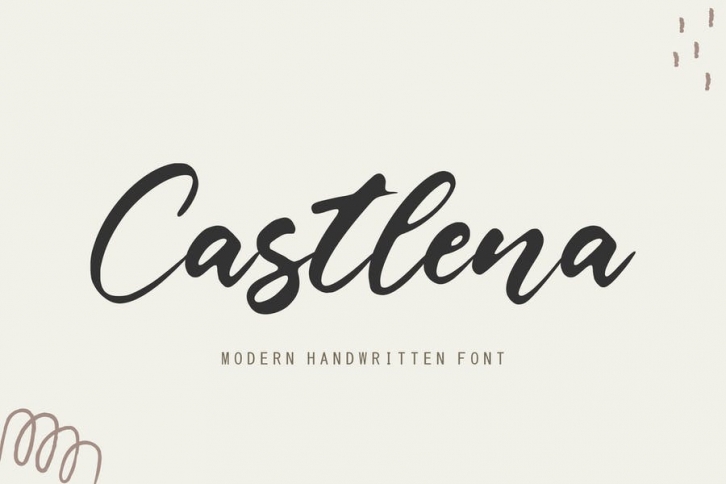 Castlena Script Font YH Font Download