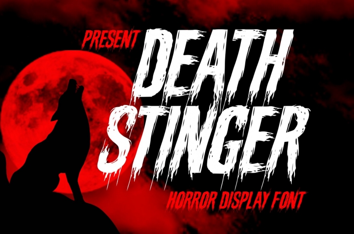 Death Stinger Font Download
