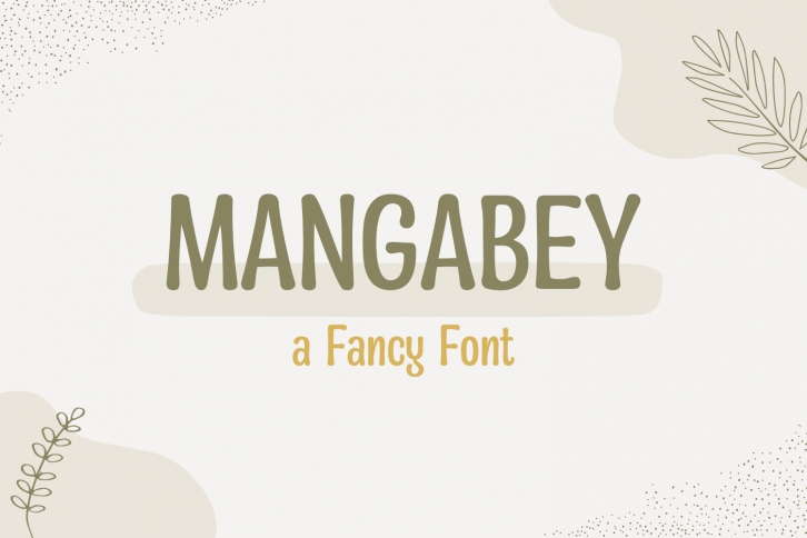 Mangabey Font Download