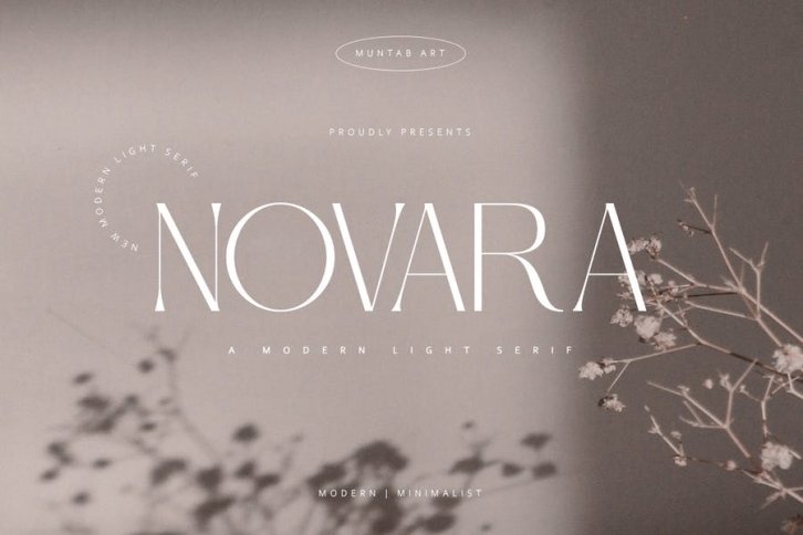 Novara | Modern Serif Font Download