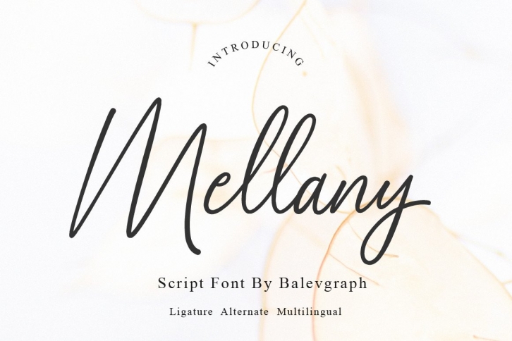 Mellany Font Download