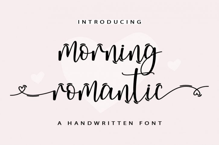 Morning Romantic Font Download
