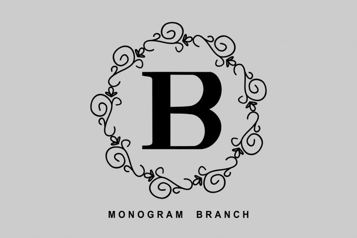 Monogram Branch Font Download