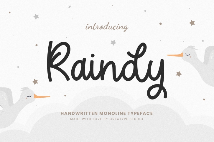 Raindy Font Download