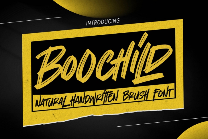 Boochild Font Download