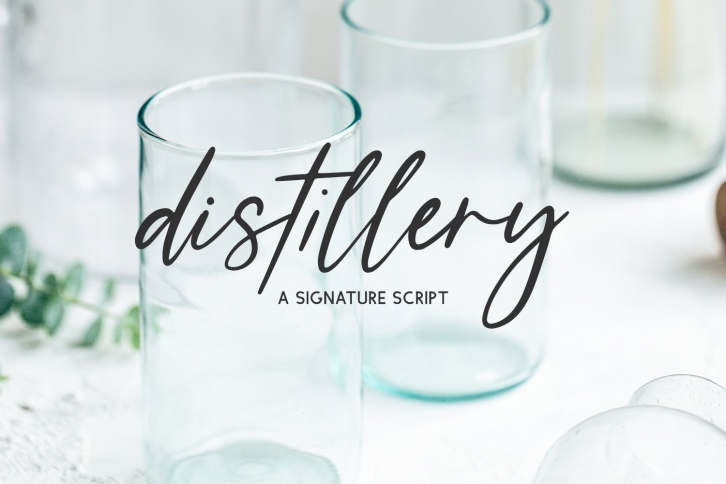 Distillery Script Font Download