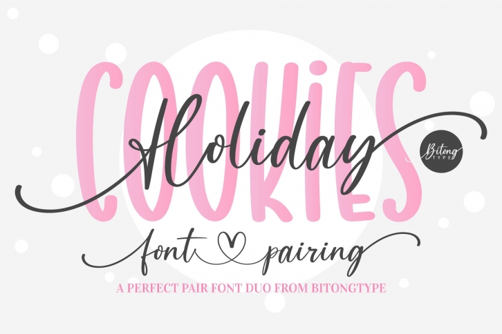 Holiday Cookies Font Download