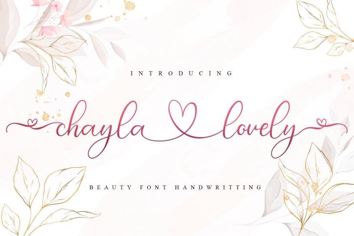 Chayla lovely Font Download