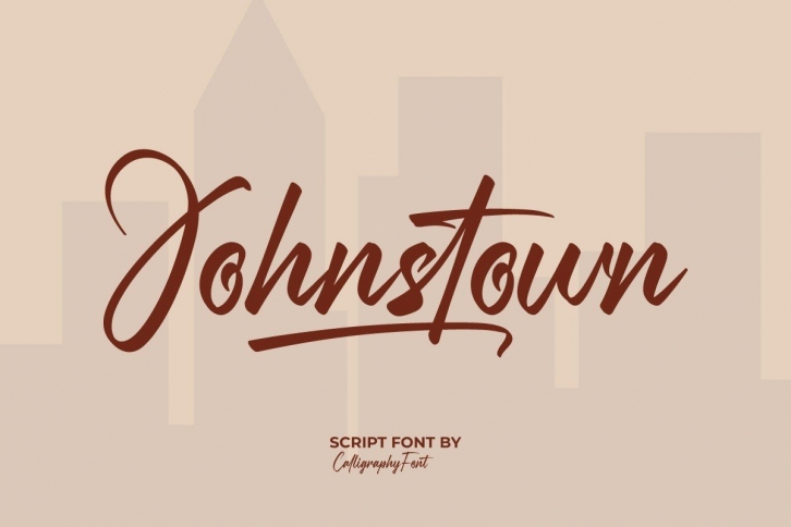 Johnstown Font Download