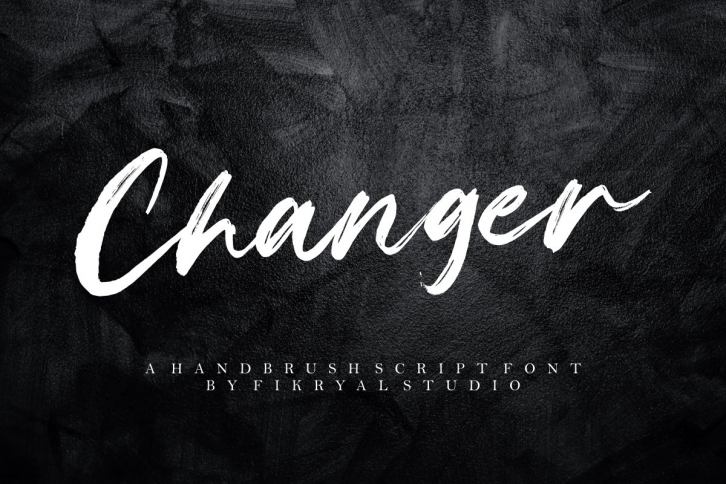Changer – A Hand brush Script Font Download