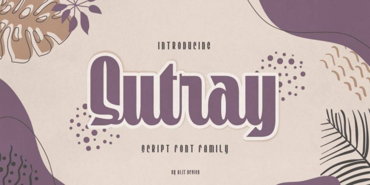 Sutray Font Download