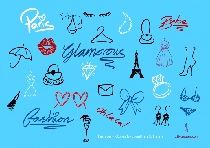 Fashion Pictures Font Download