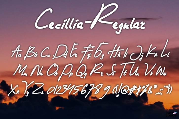 Cecillia - Regular Font Download
