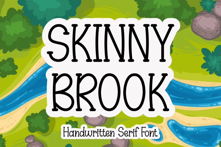 Skinny Brook Font Download