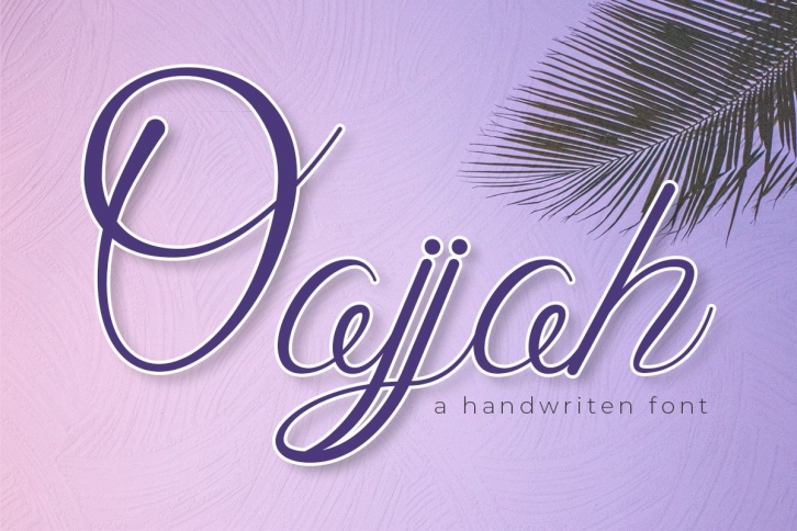 Oajjah Font Download