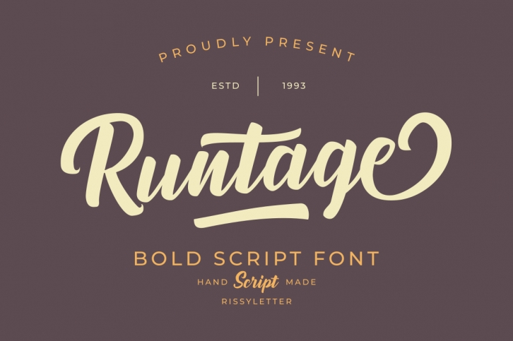 Runtage Font Download