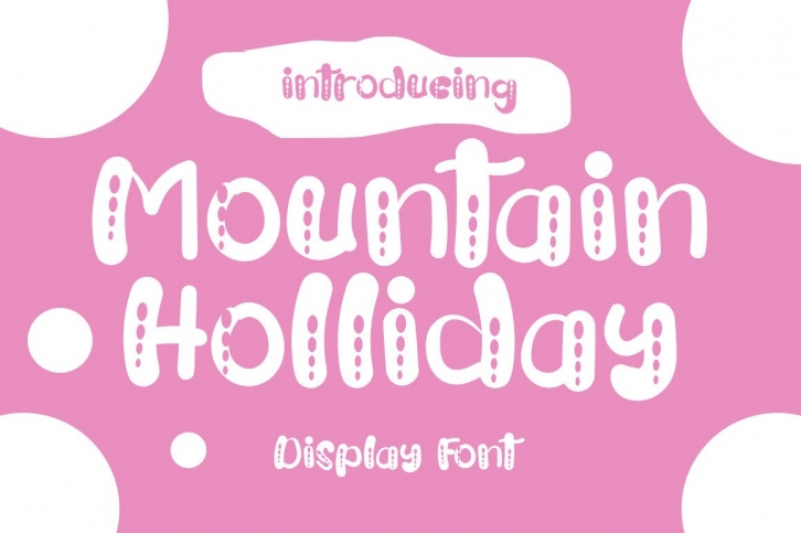 Mountain Holliday Font Download