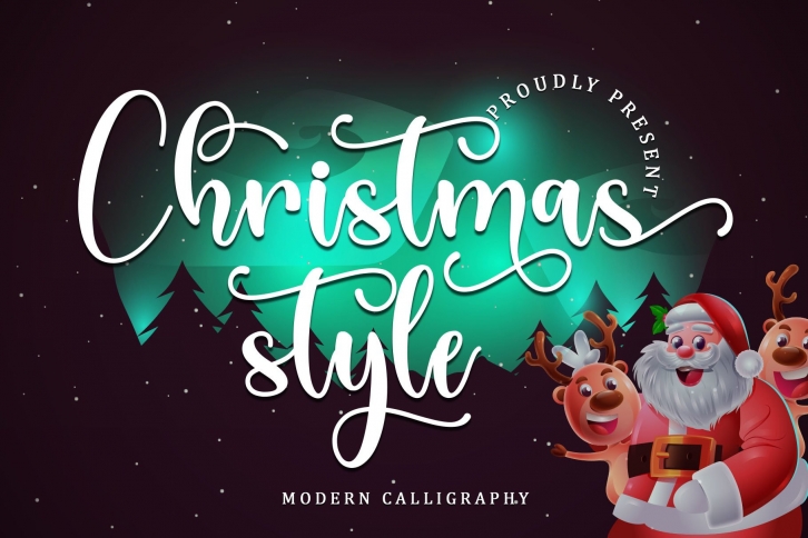 Christmas Style Font Download