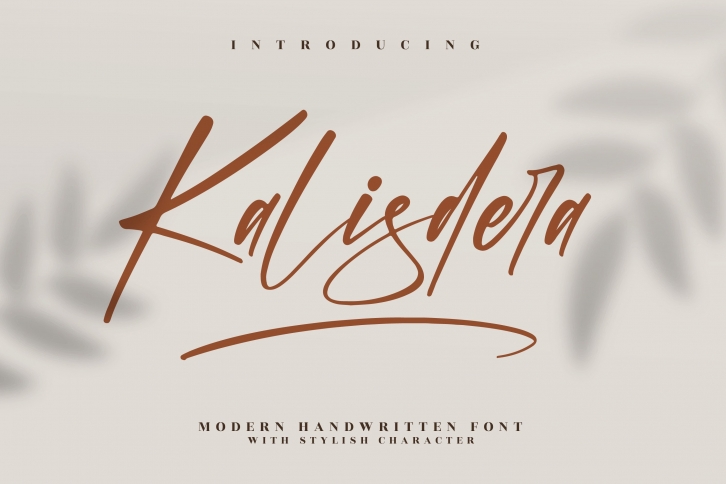 Kalisdera Font Download