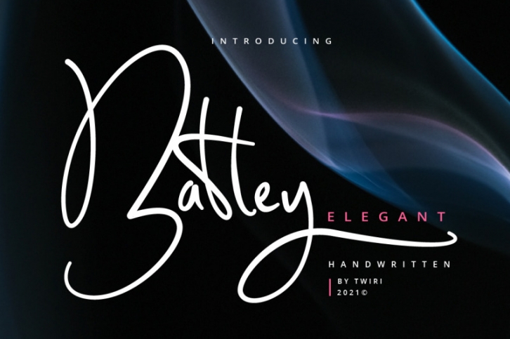 Batley Elegant Handwritten Font Font Download