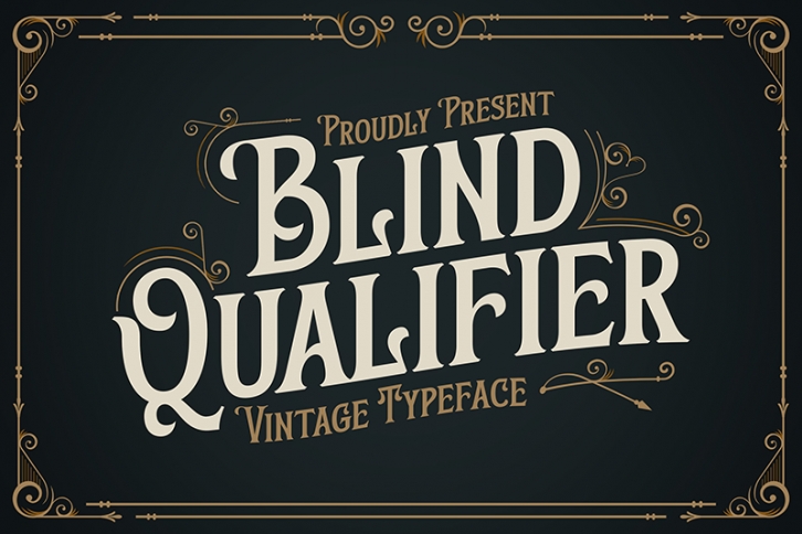 Blind Qualifier Font Download
