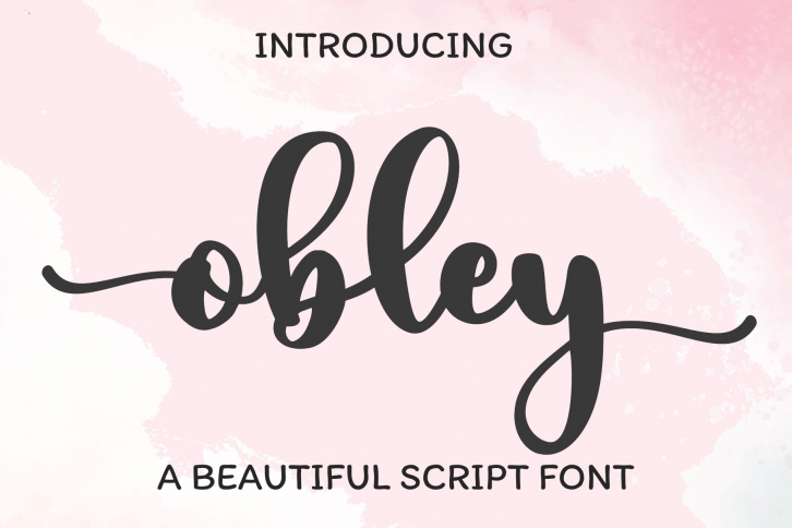 Obley Font Download