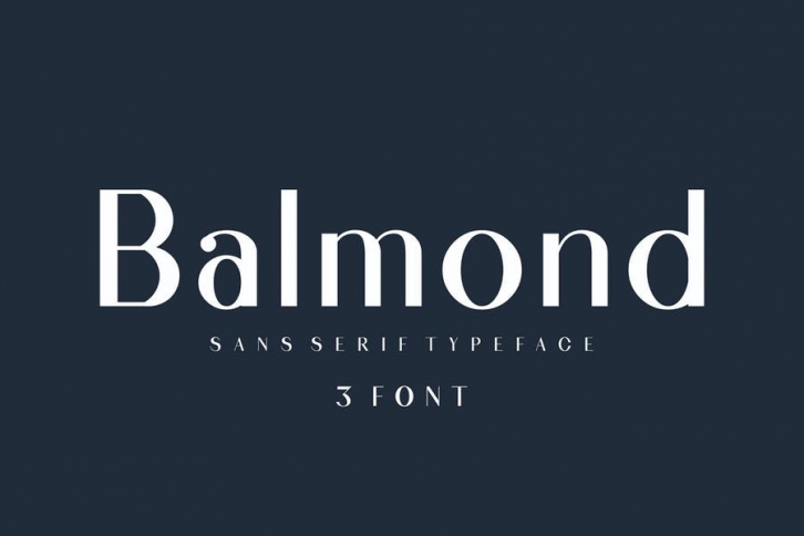 Balmond Sans Serif 3 font Font Download