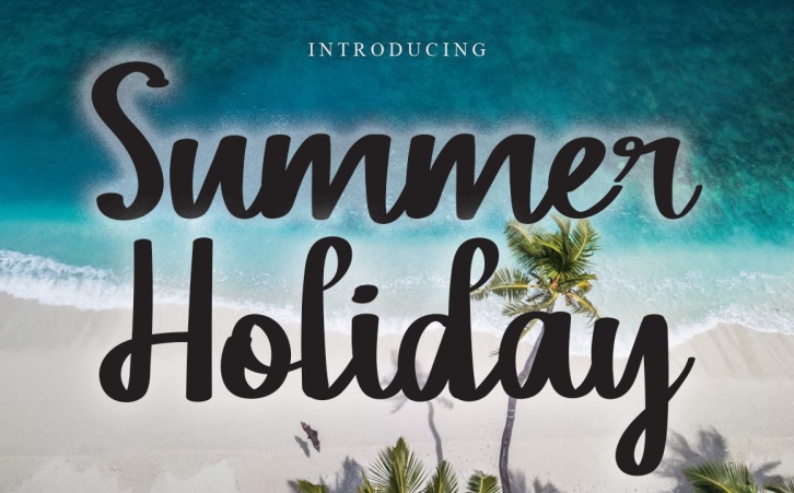 Summer Holiday Font Download