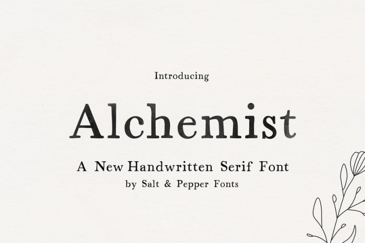 Alchemist Serif Font Font Download