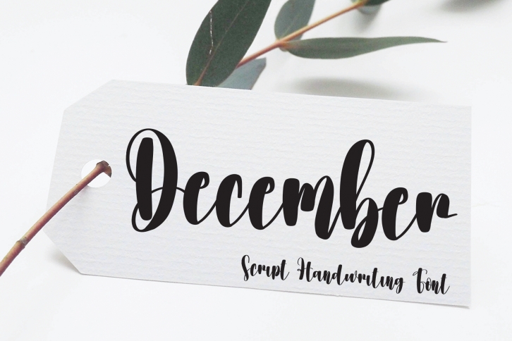 December Font Download