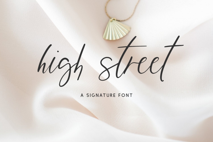 High Street Script Font Download